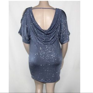 Cachet Glitter Cocktail Dress